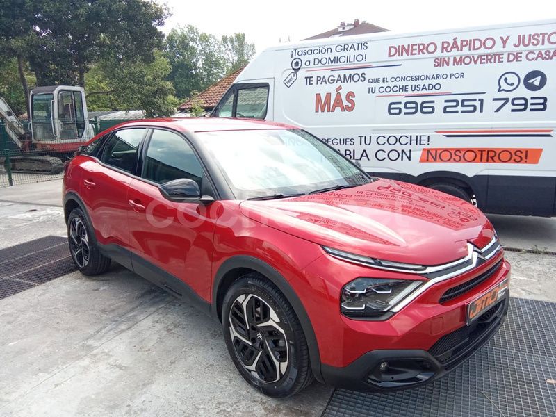 Granate Usado 2023 Citroën C4 Feel Berlina | 19.900 € (Precio justo) - Imagen 1/4