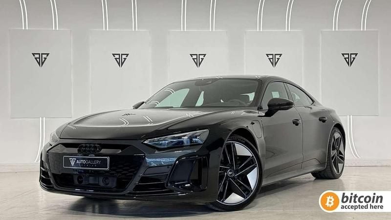 Usado Audi e-tron GT quattro Ambiente 350 kW (476 CV) 2022 Negro Berlina