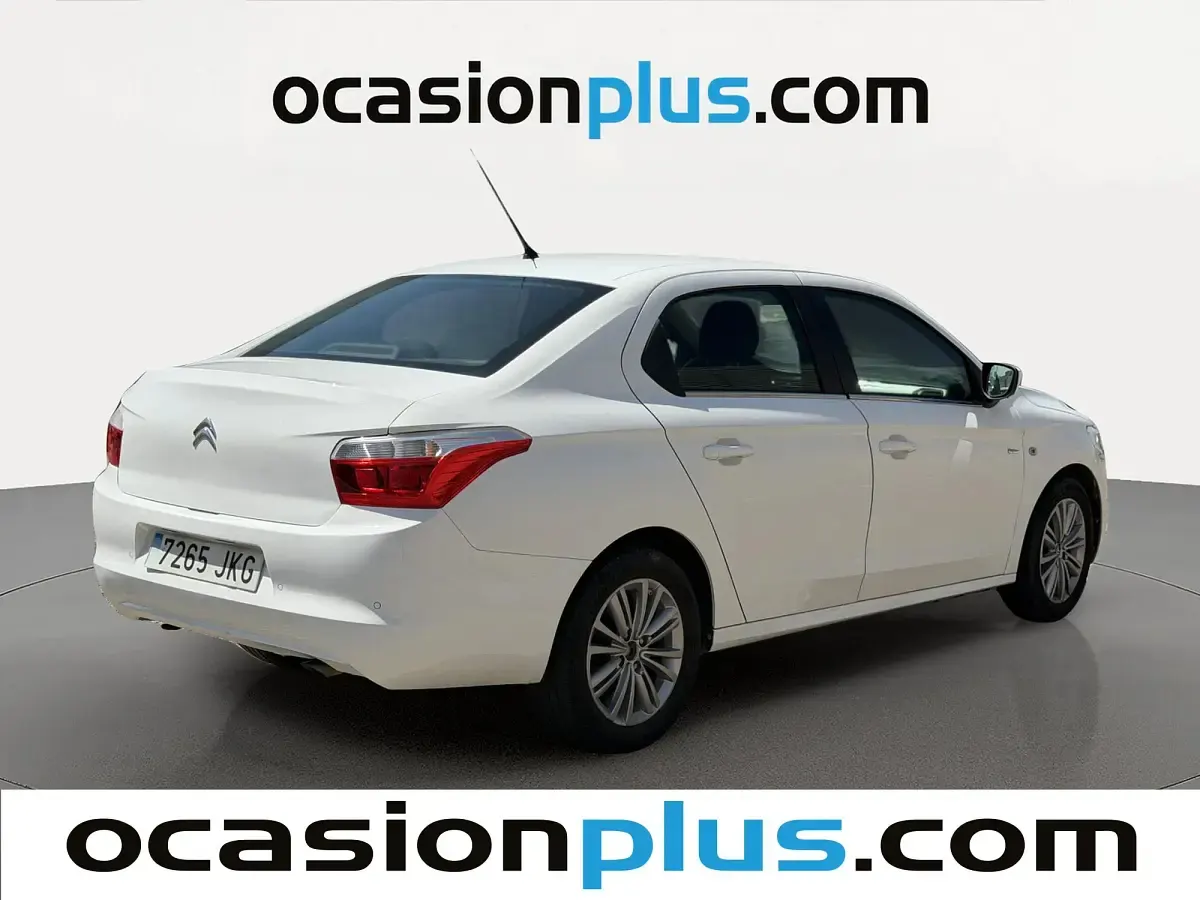 Usado Citroën C-Elysee I Exclusive 100 CV (73 kW) 2015 Blanco Berlina