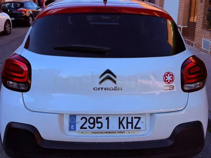 Usado Citroën C3 PureTech 82 CV (60 kW) 2018 Blanco Utilitario