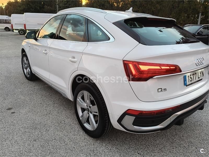 Usado Audi Q5 Sportback S-Line 204 CV (150 kW) 2022 Blanco SUV
