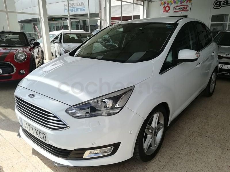 Brugt Ford C-MAX Titanium 125 HK (91 kW) 2017 Hvid MPV