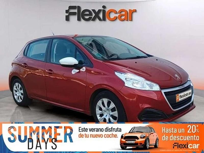Rojo Usado 2018 Peugeot 208 Utilitario | 7290 € (Super precio) - Imagen 1/4