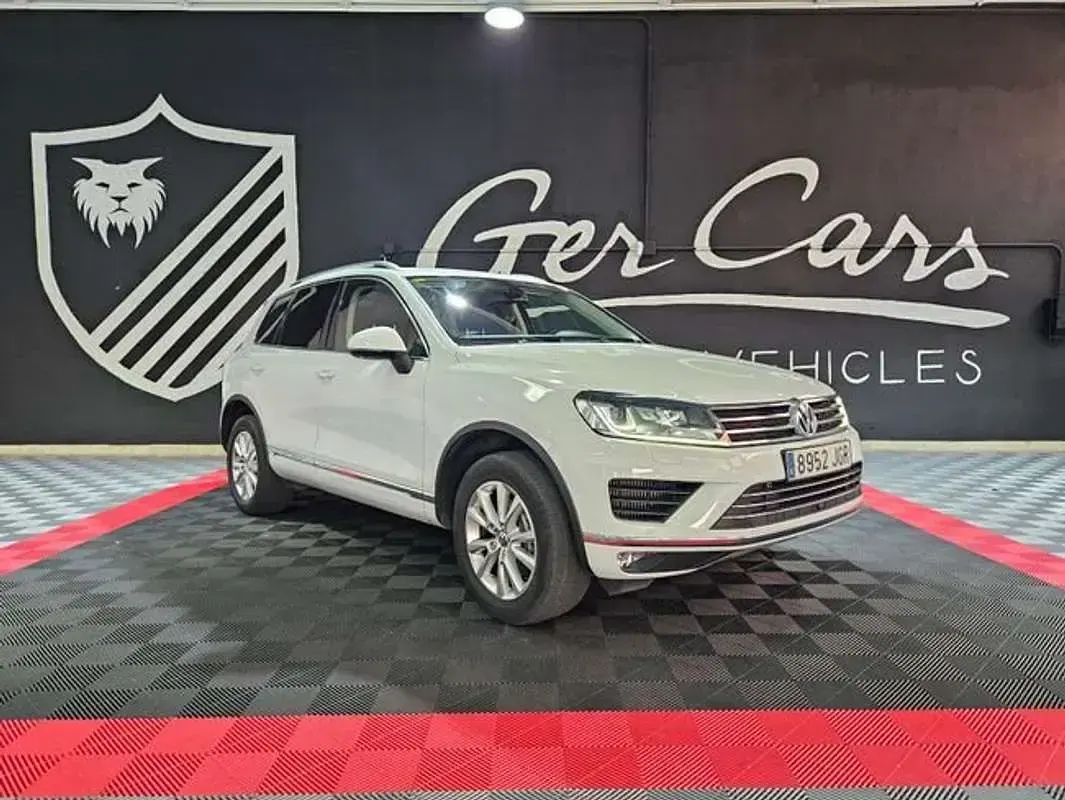 Usado VW Touareg Terrain Tech 262 CV (192 kW) 2015 Blanco SUV