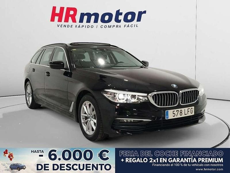 Blanco Usado 2020 BMW 520 Performance Familiar | 25.610 € (Un poco caro) - Imagen 1/4