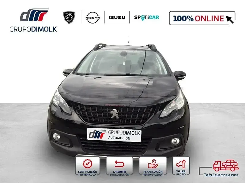 Usado Peugeot 2008 GT-line 110 CV (80 kW) 2018 Negro SUV