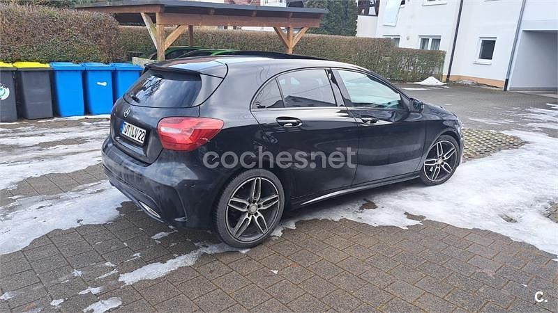 Usado Mercedes A200 AMG line 136 CV (100 kW) 2016 Negro Berlina