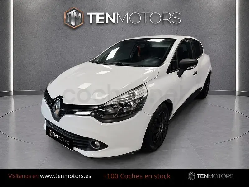 Usado Renault Clio IV Expression 75 CV (55 kW) 2014 Blanco Berlina