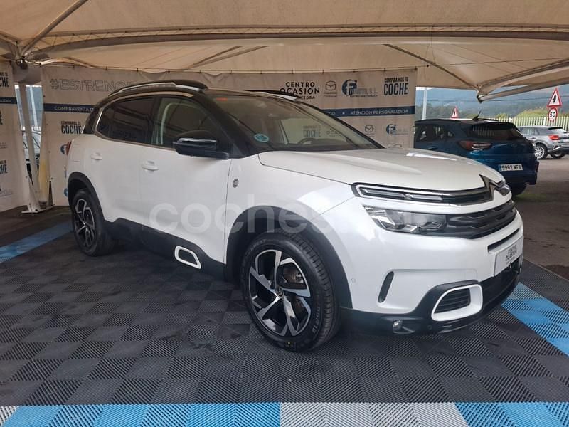 Blanco Usado 2021 Citroën C5 Aircross PureTech SUV | 17.500 € (Precio justo) - Imagen 1/4