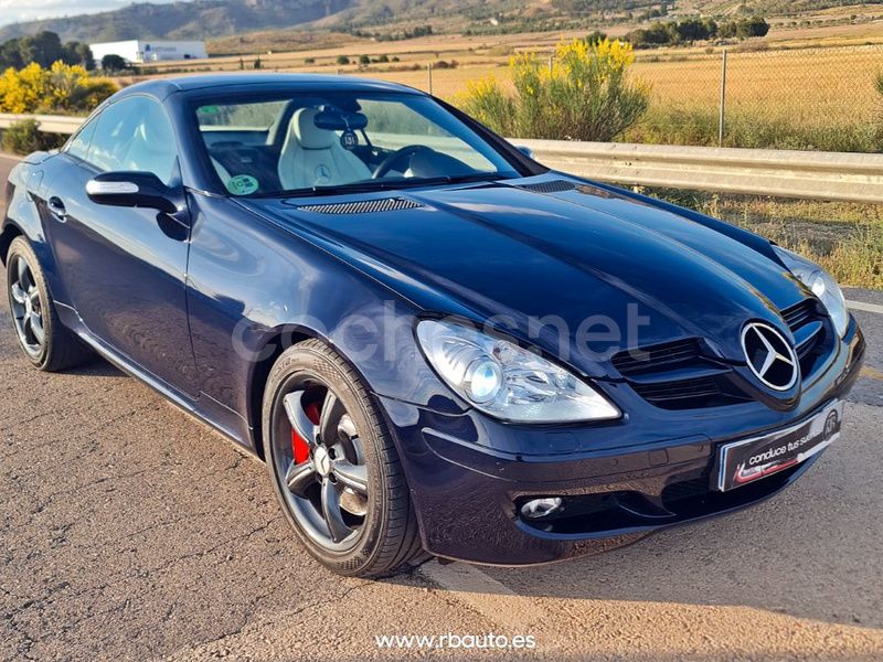 Azul Usado 2006 Mercedes SLK350 Descapotable | 14.990 € (Un poco caro) - Imagen 1/4