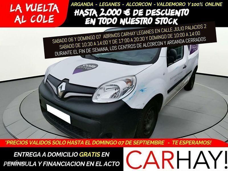 Blanco Usado 2021 Renault Kangoo Monovolumen | 9490 € (Un poco caro) - Imagen 1/4