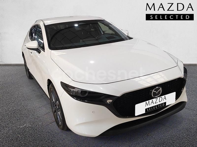 Usado Mazda 3 Exclusive-Line 150 CV (110 kW) 2023 Blanco Berlina
