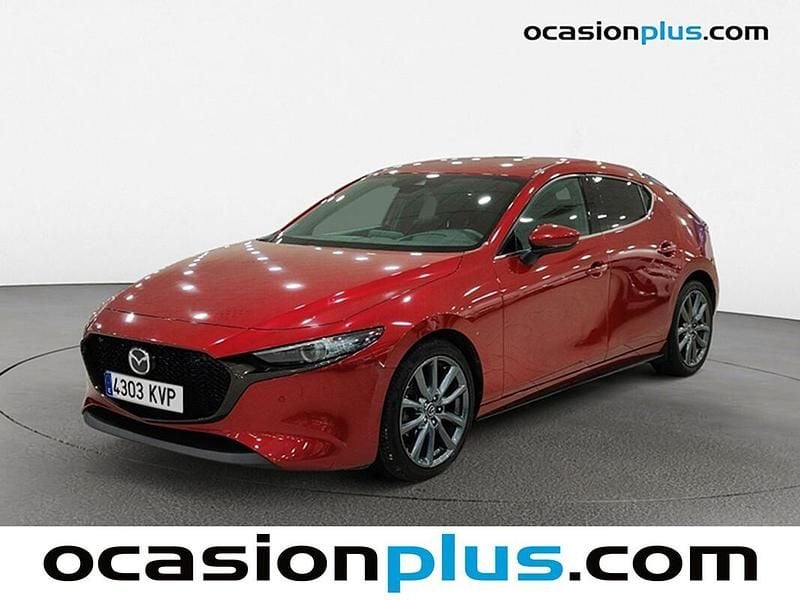 Rojo Usado 2019 Mazda 3 Utilitario | 18.719 € (Precio justo) - Imagen 1/4