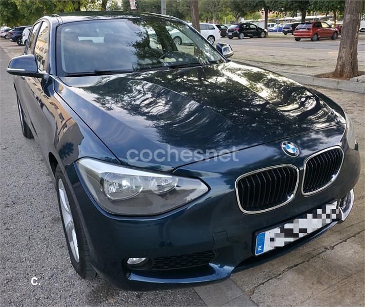 Azul Usado 2012 BMW 118 Utilitario | 8900 € (Precio justo) - Imagen 1/4