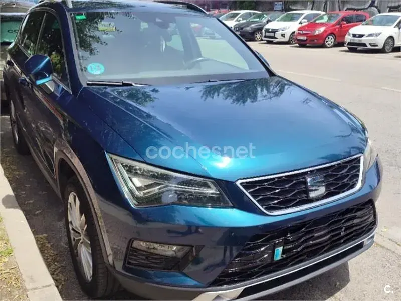 Usado Seat Ateca XCELLENCE 150 CV (110 kW) 2018 Azul SUV