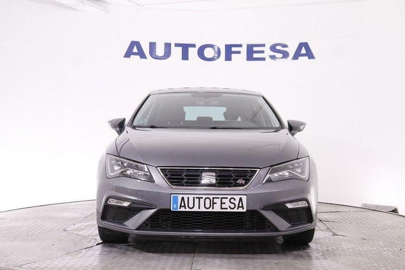 Usado Seat Leon FR 150 CV (110 kW) 2018 Gris Utilitario