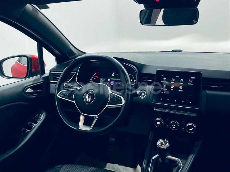 Usado Renault Clio V Zen 115 CV (84 kW) 2020 Rojo Berlina