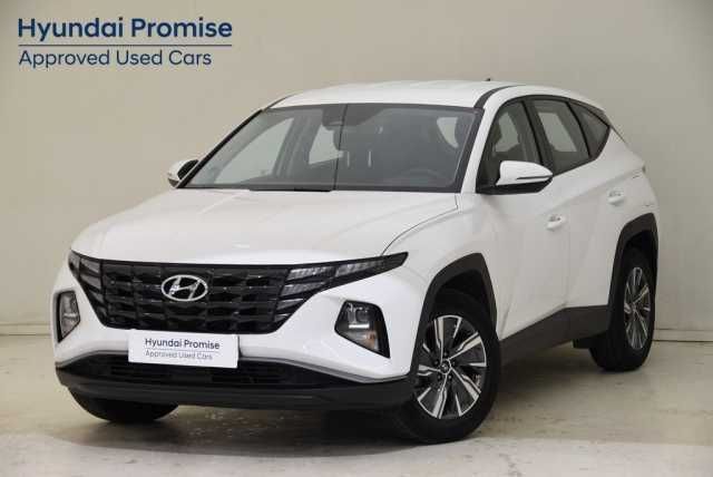 Polar white Usado 2022 Hyundai Tucson SUV | 25.500 € (Precio justo) - Imagen 1/4