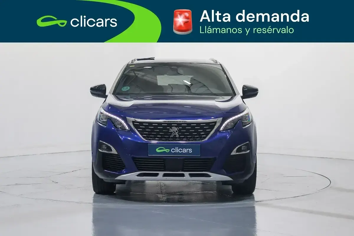 Usado Peugeot 3008 GT-line 130 CV (95 kW) 2020 Azul SUV