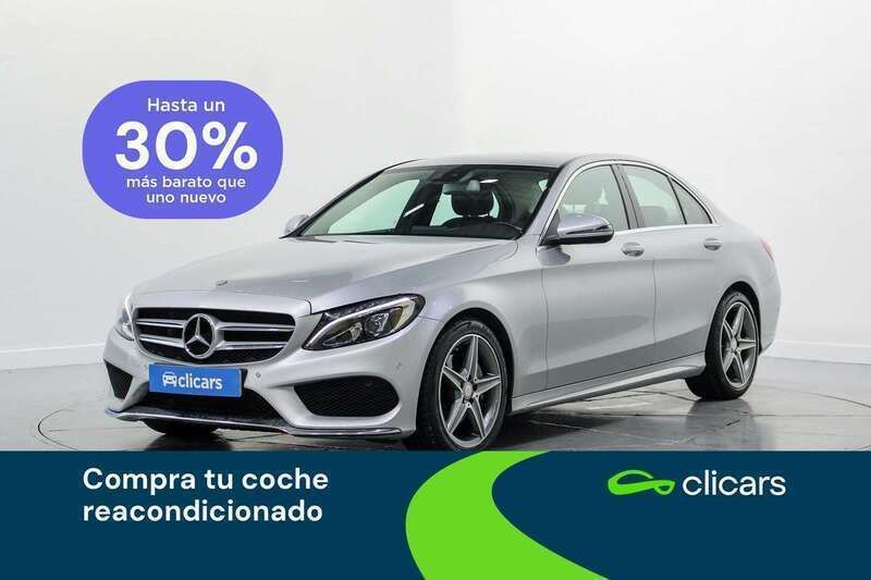 Plateado Usado 2016 Mercedes C220 Berlina | 21.390 € (Buen precio) - Imagen 1/1