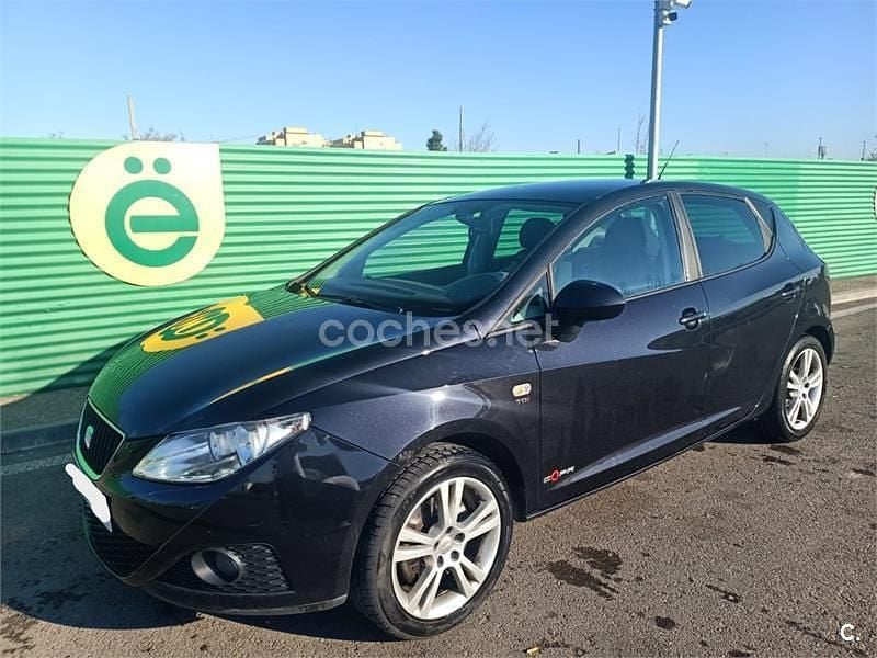Usado Seat Ibiza Copa 105 CV (77 kW) 2011 Negro Berlina
