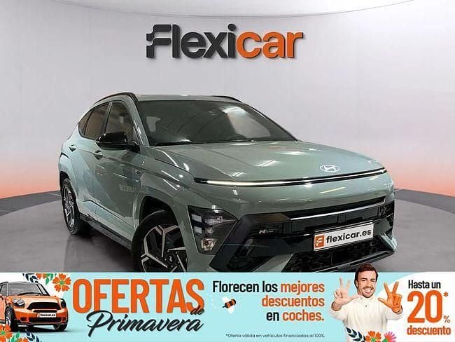 Usado Hyundai Kona N Line 141 CV (103 kW) 2024 Gris SUV