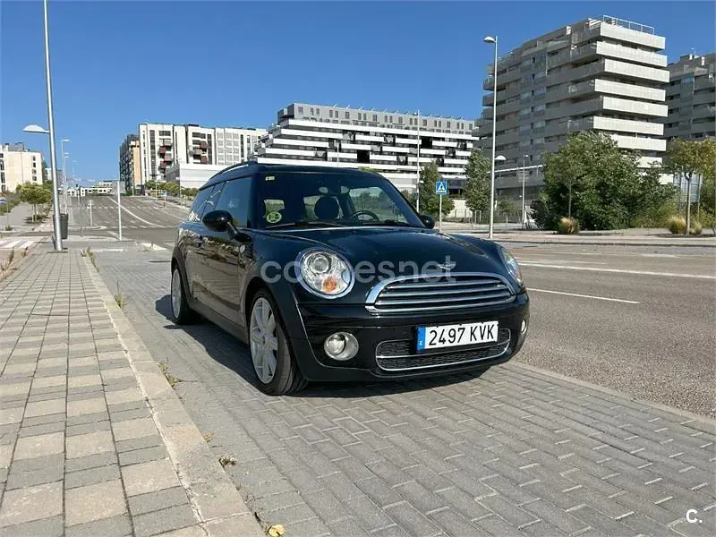 Käytetty Mini Cooper D 110 HP (80 kW) 2009 Musta Viistoperä