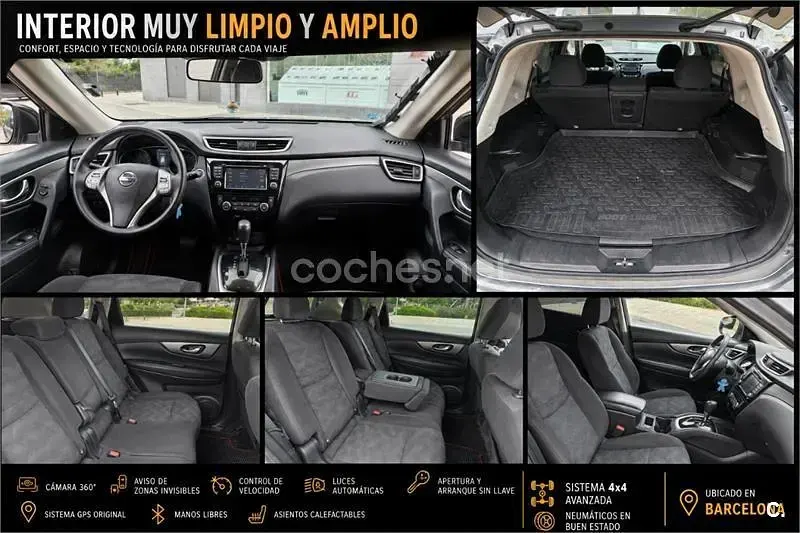 Usado Nissan X-Trail Visia 163 CV (119 kW) 2015 Gris / plata SUV