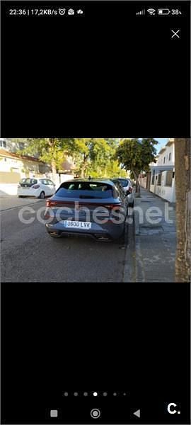 Usado Cupra Leon 204 CV (150 kW) 2021 Gris / plata Familiar