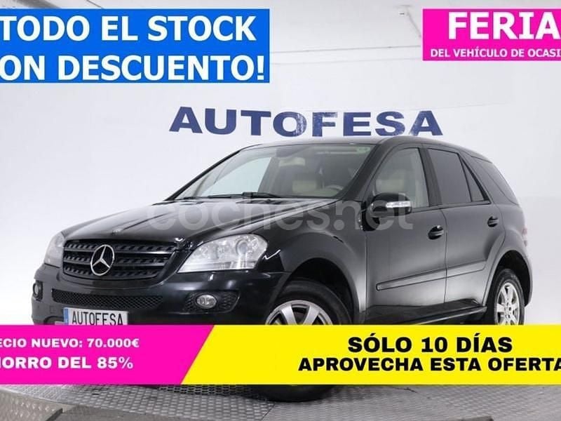 Azul Usado 2008 Mercedes ML350 SUV | 10.250 € (Buen precio) - Imagen 1/4