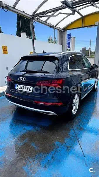 Usado Audi Q5 163 CV (119 kW) 2017 Azul SUV