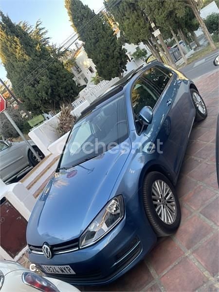 Usado VW Golf VII Edition 110 CV (80 kW) 2014 Azul Berlina
