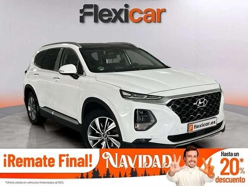 Blanco Usado 2020 Hyundai Santa Fe Style SUV | 25.490 € (Buen precio) - Imagen 1/4