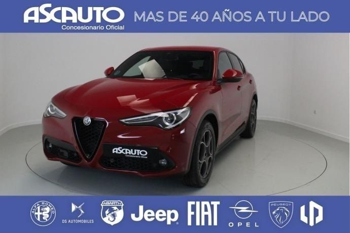 Rojo Usado 2022 Alfa Romeo Stelvio Sprint SUV | 29.900 € (Buen precio) - Imagen 1/4
