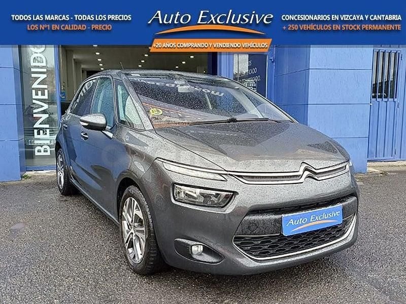 Usado Citroën C4 Picasso Intensive 115 CV (84 kW) 2014 Gris / plata Monovolumen
