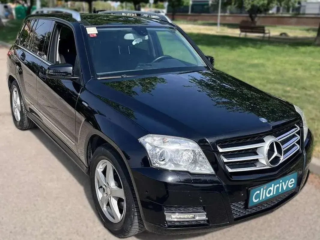 Usado Mercedes GLK220 170 CV (125 kW) 2012 Negro SUV