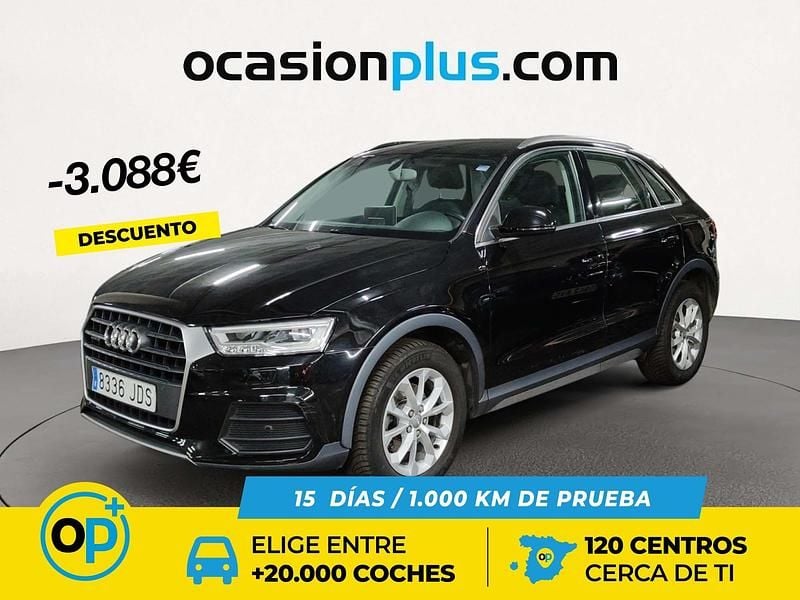 Negro Usado 2015 Audi Q3 Design SUV | 18.450 € (Precio justo) - Imagen 1/4