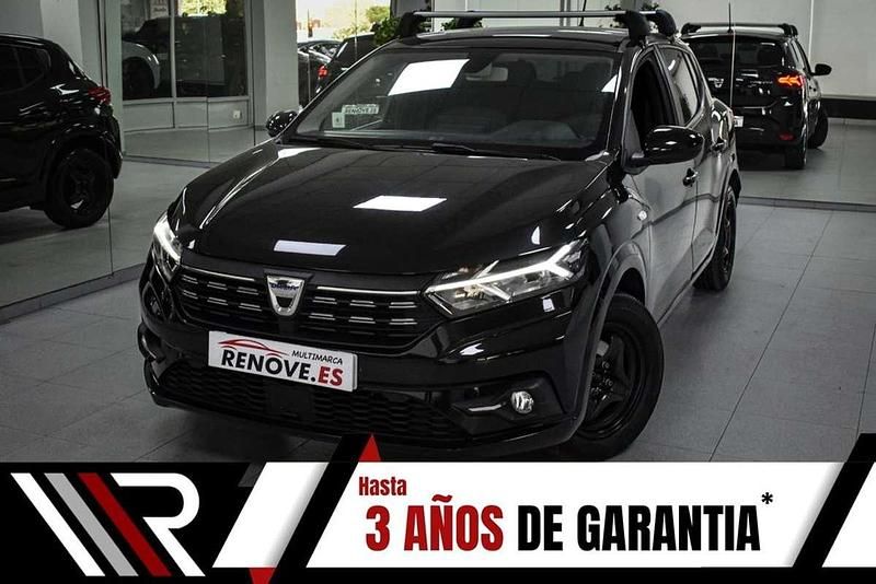 Negro Usado 2022 Dacia Sandero Essentiel Utilitario | 13.200 € (Buen precio) - Imagen 1/4