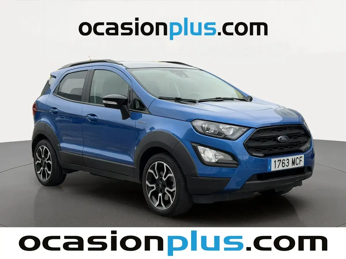 Usado Ford Ecosport Active 125 CV (91 kW) 2022 Azul SUV