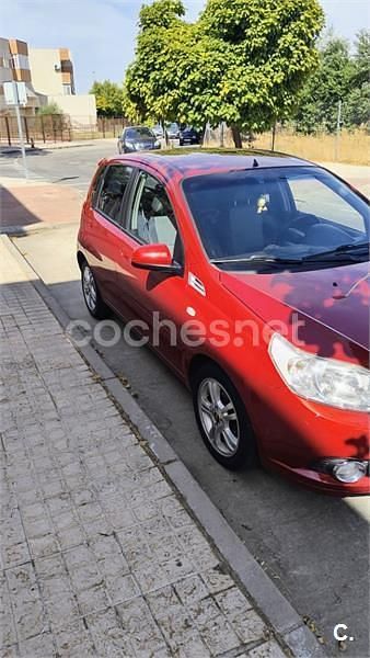 Usado Chevrolet Aveo LT 100 CV (73 kW) 2009 Rojo Berlina