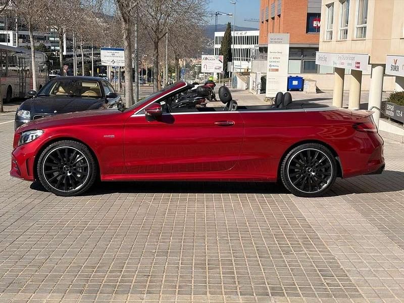 Usado Mercedes C43 AMG AMG 389 CV (286 kW) 2020 Burdeos Descapotable