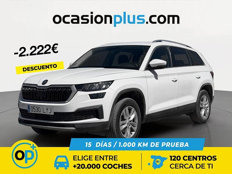 Usado Skoda Kodiaq Ambition 150 CV (110 kW) 2022 Blanco SUV