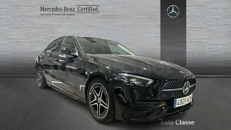Usado Mercedes C200 163 CV (119 kW) 2025 Negro Berlina