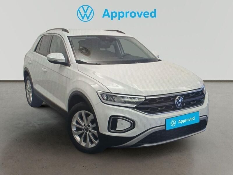 Blanco Usado 2023 VW T-Roc Life SUV | 23.490 € (Precio justo) - Imagen 1/4