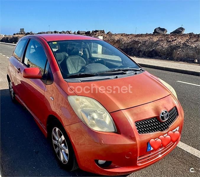 Naranja Usado 2006 Toyota Yaris Berlina | 7000 € (Caro) - Imagen 1/4