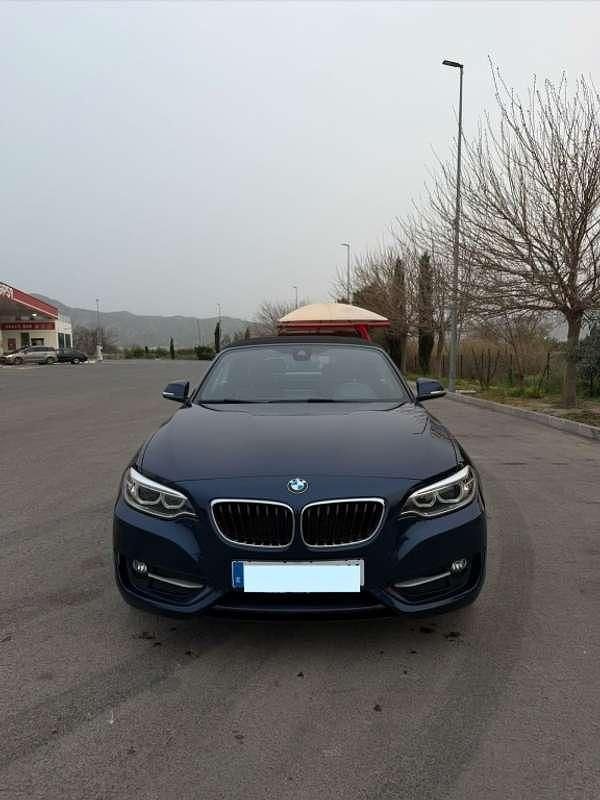 Usado BMW 220 Sport Line 190 CV (139 kW) 2016 Azul Descapotable