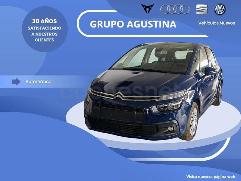 Usado Citroën C4 Picasso Shine 120 CV (88 kW) 2018 Azul Monovolumen