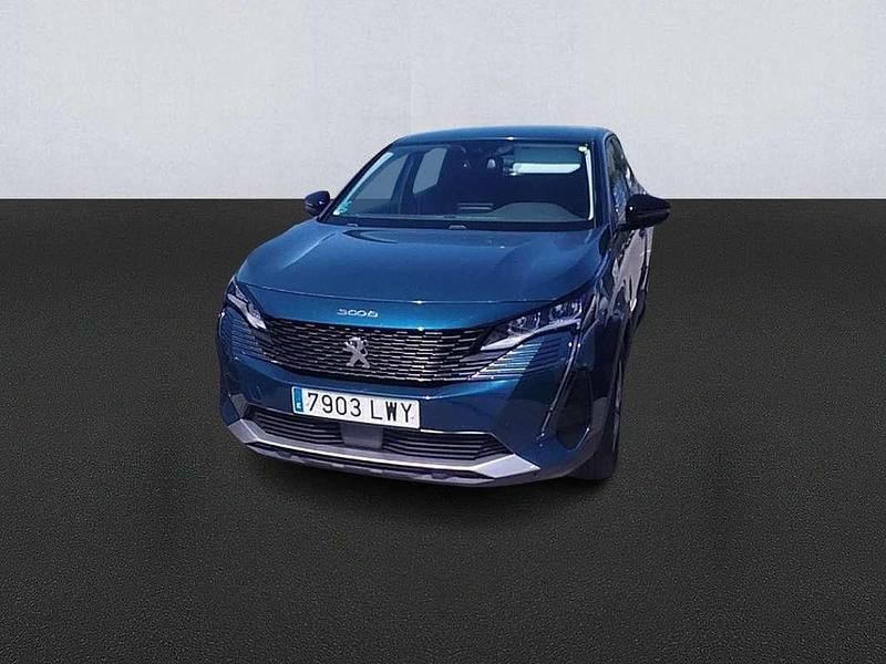 Azul Usado 2022 Peugeot 3008 Active Monovolumen | 18.600 € (Precio justo) - Imagen 1/4