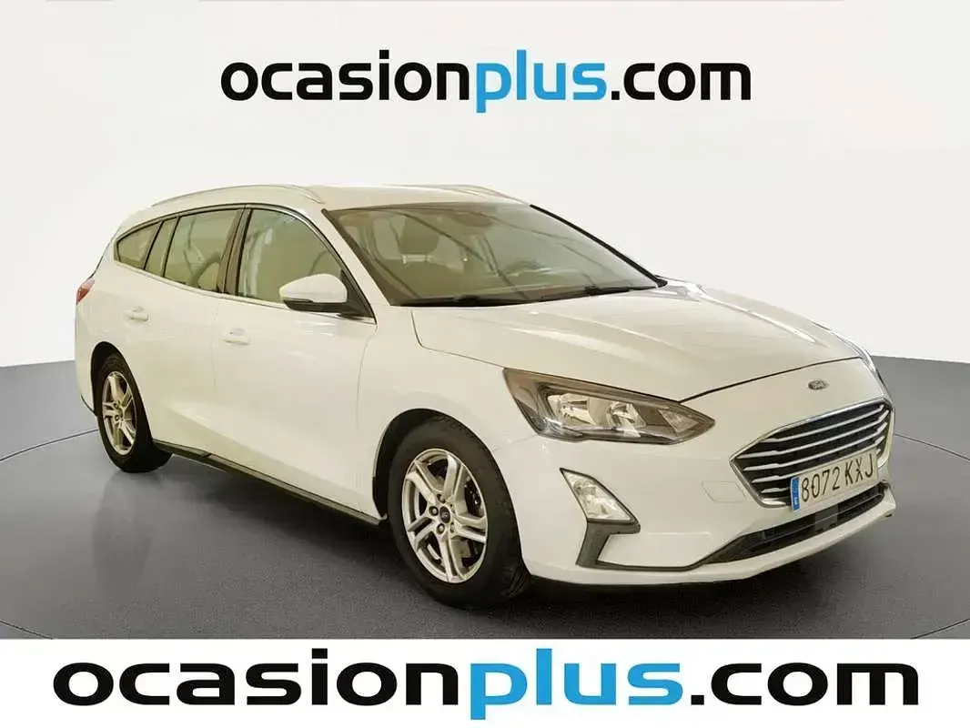 Begagnad Ford Focus Trend+ 120 HK (88 kW) 2019 Vit Kombi