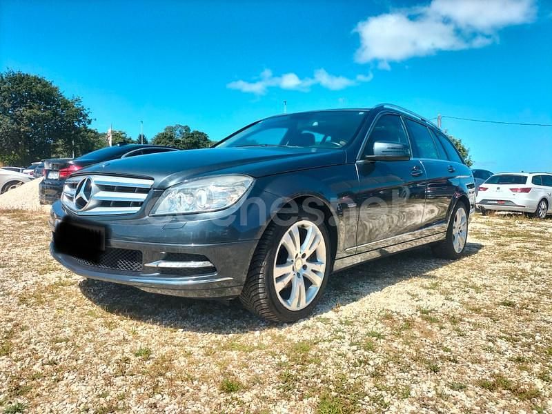 Azul Usado 2010 Mercedes C220 Elegance Familiar | 9000 € (Buen precio) - Imagen 1/4